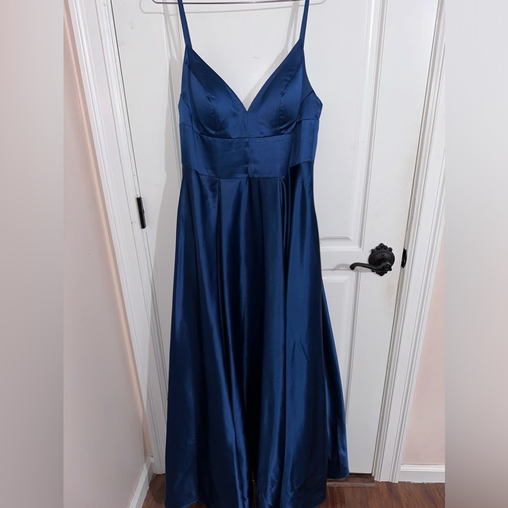 JJs House, royal blue dress, size 12